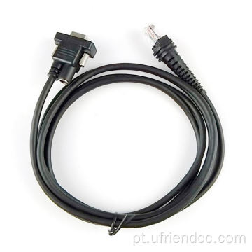 Cabo PS2 RS232 DB9 para cabo RJ45